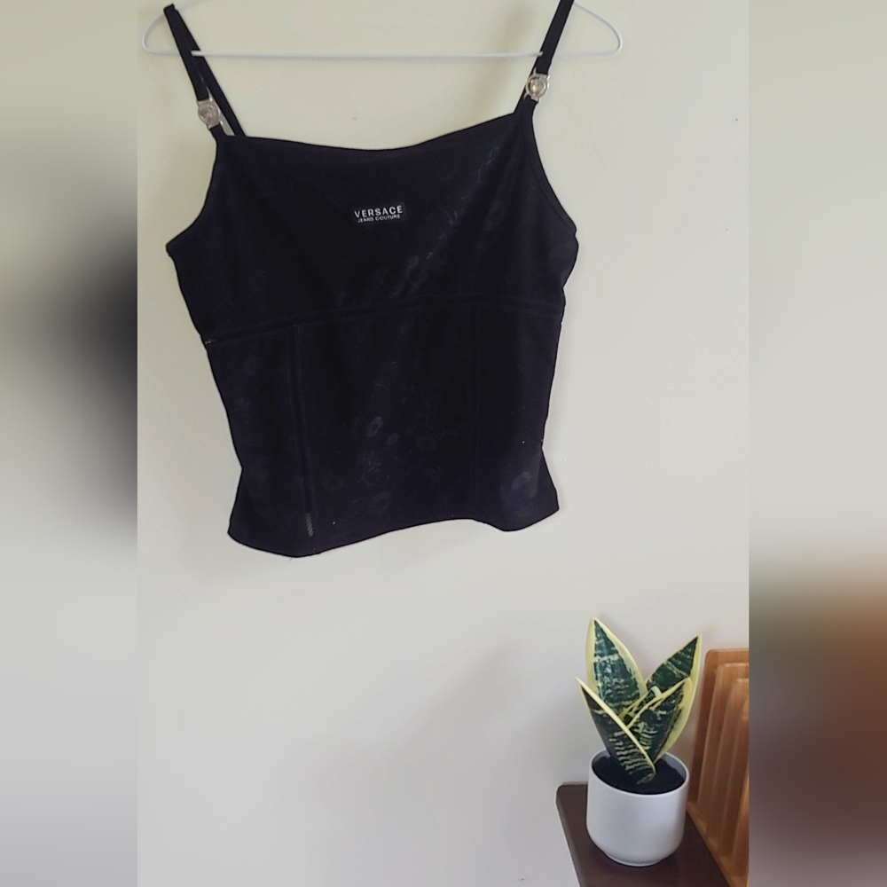 Versace tank top, size S